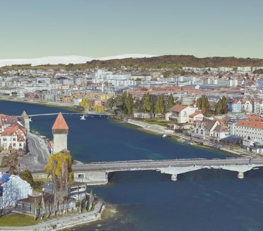 3D Modell der Stadt Konstanz