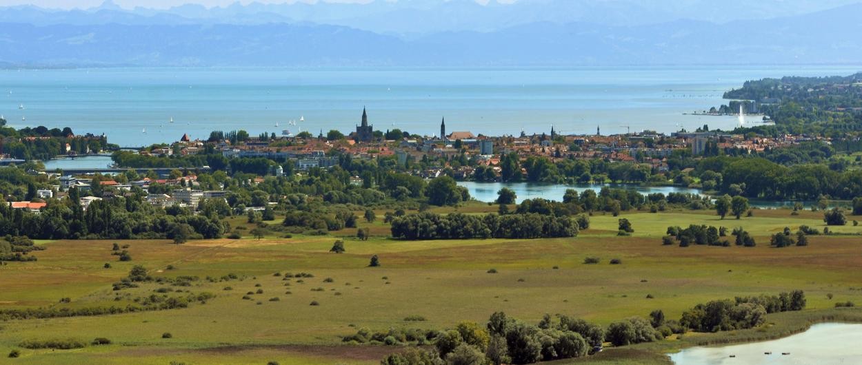 Konstanz (Foto: Peter Allgaier) Luftaufnahme von Konstanz (Foto: Peter Allgaier)