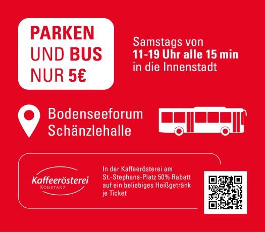 Hinweis auf den City-Shuttle