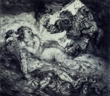 Hans Meid: Die Ehebrecherin; 1910; Städtische Wessenberg-Galerie Konstanz Hans Meid: Die Ehebrecherin; 1910; Städtische Wessenberg-Galerie Konstanz