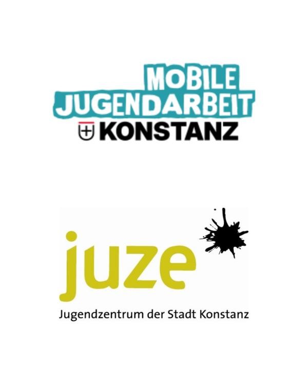 Copyright Stadt Konstanz Logos der Mobilen Jugendarbeit und des JugendZentrums Konstanz
