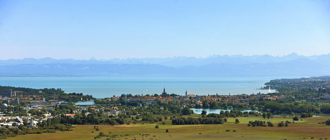 Konstanz aus der Ferne (Foto: Hajo Dietz)
