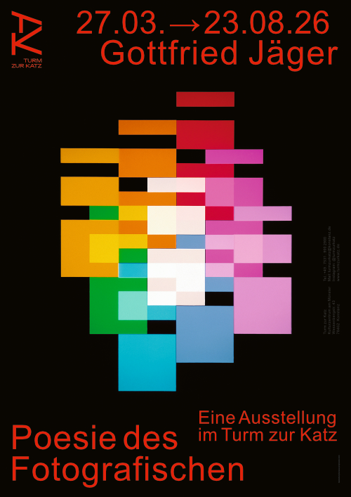 Plakat zur Ausstellung ""Gottfried Jäger: Poesie des Fotografischen"