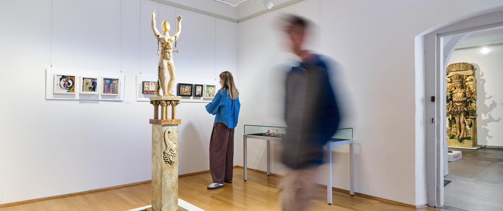 Blick in die Ausstellungsräume