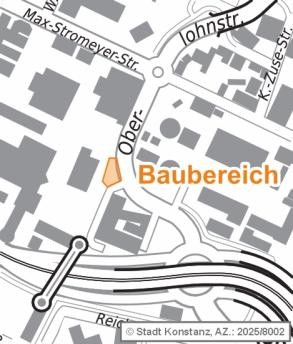 Baubereich der Mulde an der Oberlohnstraße
