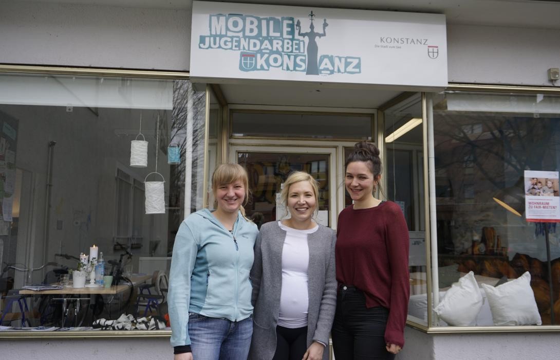 Das Team der Mobilen Jugendarbeit Konstanz