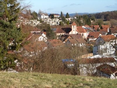 Blick vom Winterberg auf Dettingen