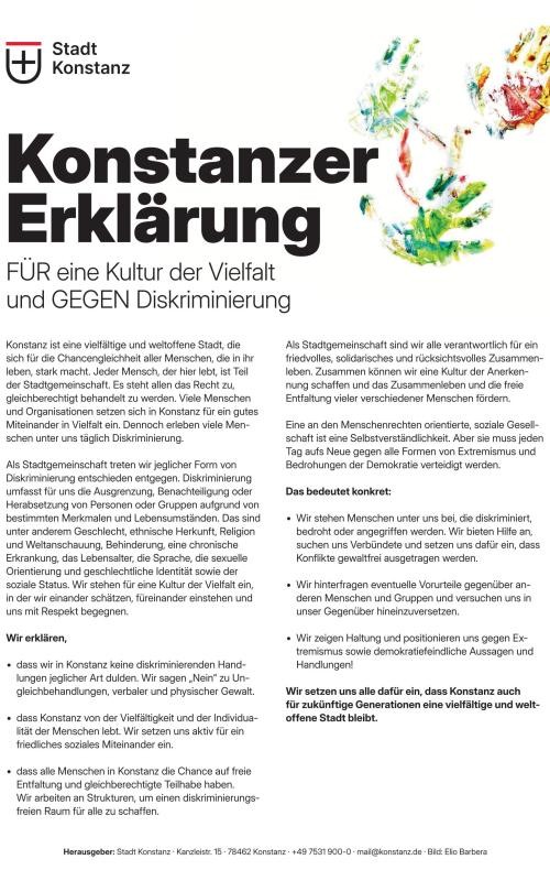 Die Konstanzer Erklärung 2025