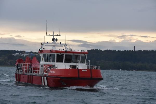 Übung auf dem Bodensee, Foto: Feuerwehr Konstanz