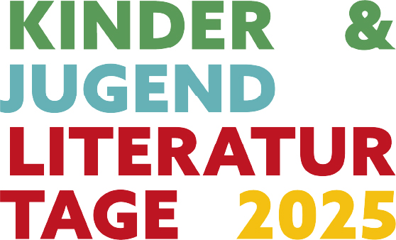 Kinder- und Jugendliteraturtage 2025 in bunten Buchstaben