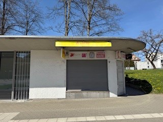 Außenansicht des Kiosk