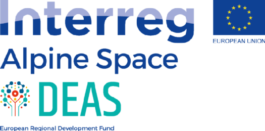 Logo Interreg Alpine Space DEAS Logo Interreg Alpine Space DEAS
