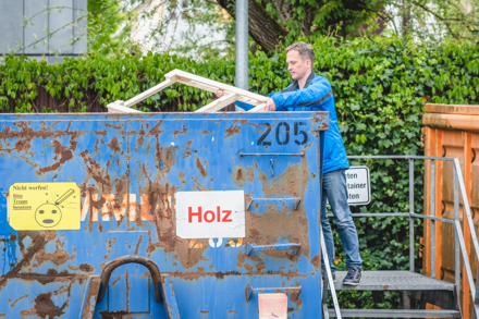 Wertstoffhof: Holzcontainer Wertstoffhof: Holzcontainer