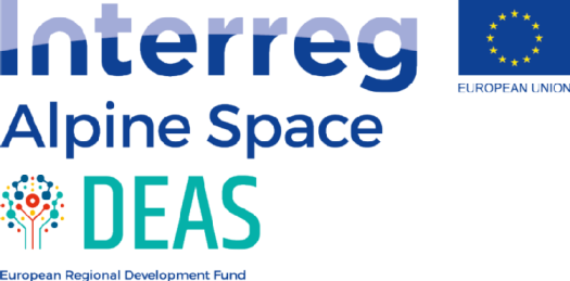 Logo Interreg Alpine Space DEAS