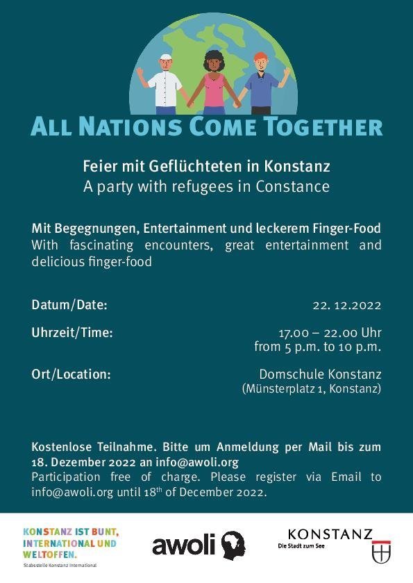 Flyer All Nations Come Together