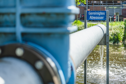 Gereinigtes Abwasser