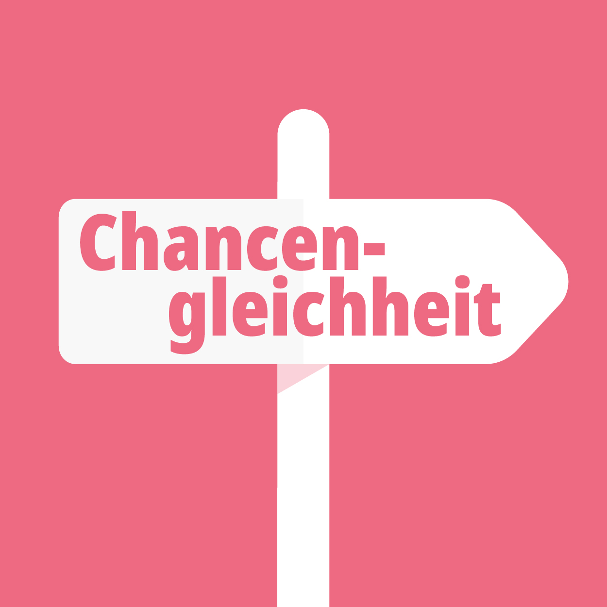 Symbol für Chancengleichheit als Leitprinzip