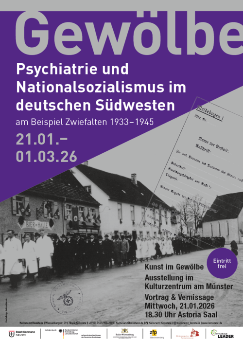 Ein Plakat zur Ausstellung