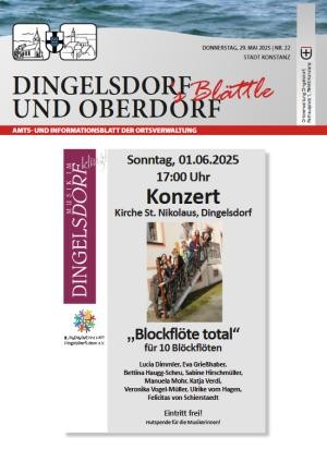 Cover des aktuellen Ortsblatts