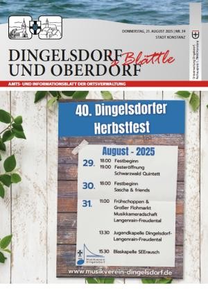 Cover des aktuellen Ortsblatts