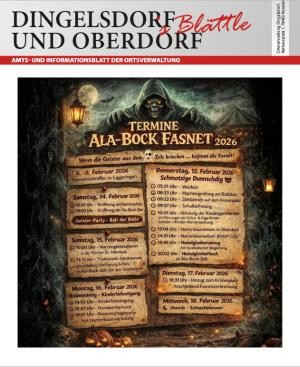 Cover des aktuellen Ortsblatts
