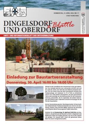 Cover des aktuellen Ortsblatts