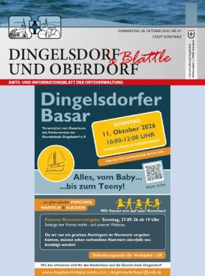 Cover des aktuellen Ortsblatts