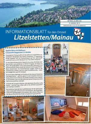 Cover des aktuellen Litzelstetter Ortsblatts