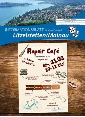 Cover des aktuellen Litzelstetter Ortsblatts
