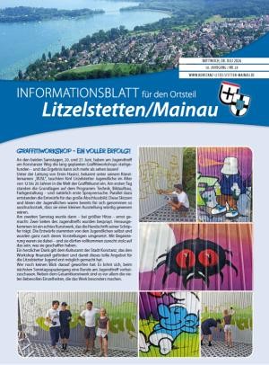 Cover des aktuellen Litzelstetter Ortsblatts