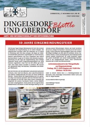 Cover des aktuellen Ortsblatts