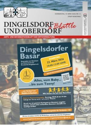 Cover des aktuellen Ortsblatts