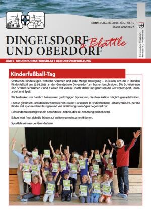 Cover des aktuellen Ortsblatts