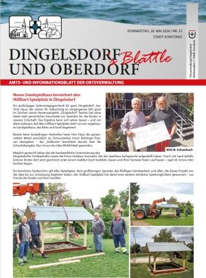 Cover des aktuellen Ortsblatts