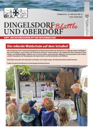 Cover des aktuellen Ortsblatts