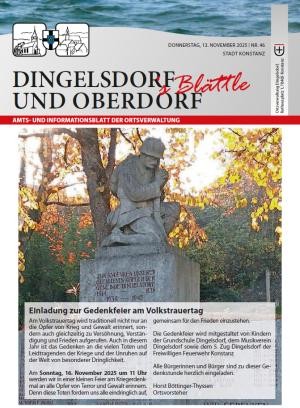 Cover des aktuellen Ortsblatts