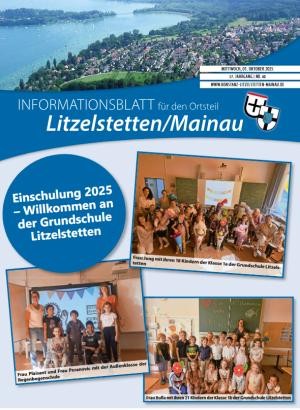 Cover des aktuellen Litzelstetter Ortsblatts