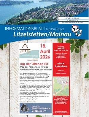 Cover des aktuellen Litzelstetter Ortsblatts