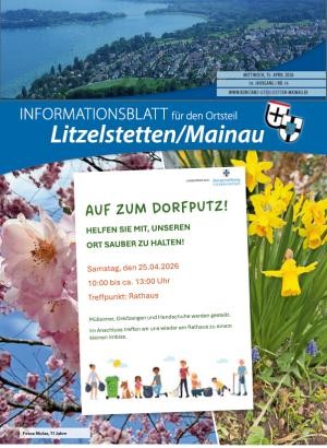 Cover des aktuellen Litzelstetter Ortsblatts