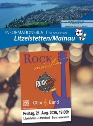 Cover des aktuellen Litzelstetter Ortsblatts