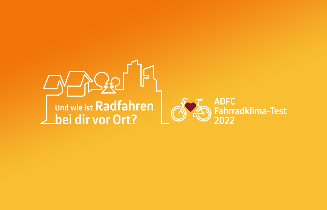 Logo ADFC-Fahrradklimatest 