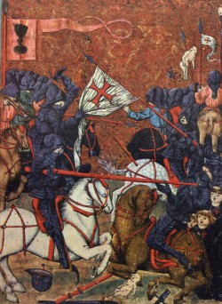 Jenaer Kodex, Schalcht der Hussiten gegen die Kreuzritter Jenaer Kodex, Schalcht der Hussiten gegen die Kreuzritter
