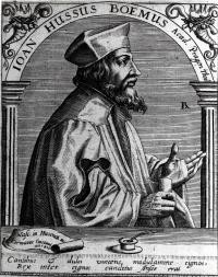 Kupferstich von Jan Hus