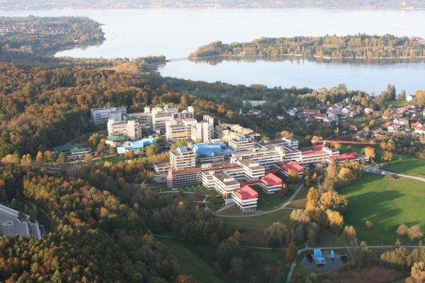 Luftaufnahme der Universität Konstanz