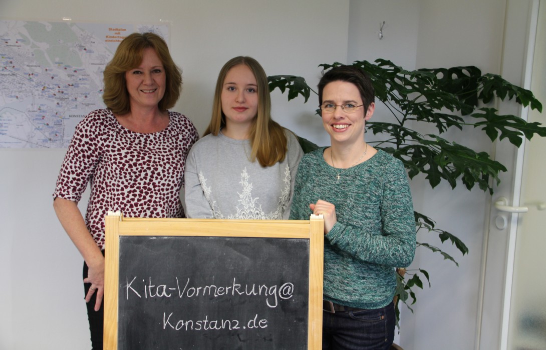 Das Team hinter der Konstanzer Kita- und Kindertagespflege-Vormerkung.