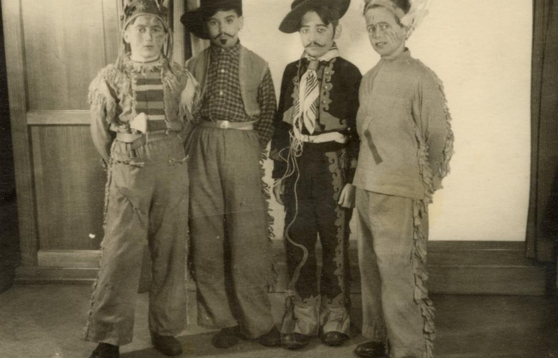 Heute umstritten, damals ein Hit: Konstanzer Cowboys und Indianer um 1950 © Rosgartenmuseum Konstanz
