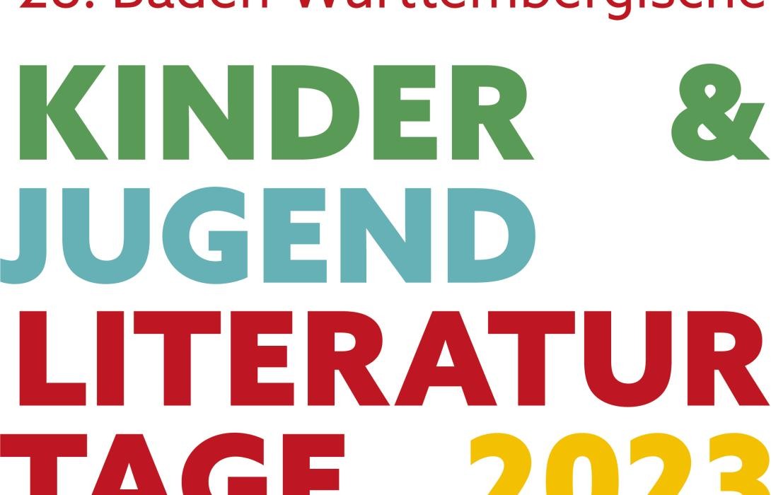 Logo der 28. Baden-Württembergischen Kinder und Literaturtage 2023