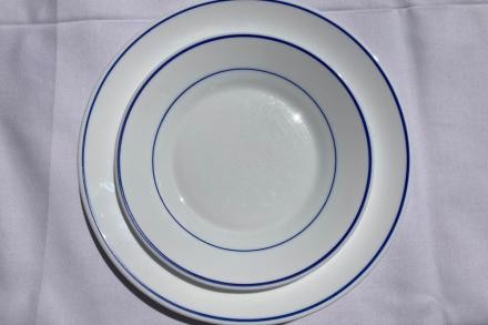 Zwei Teller, klein und groß Zwei Teller, klein und groß