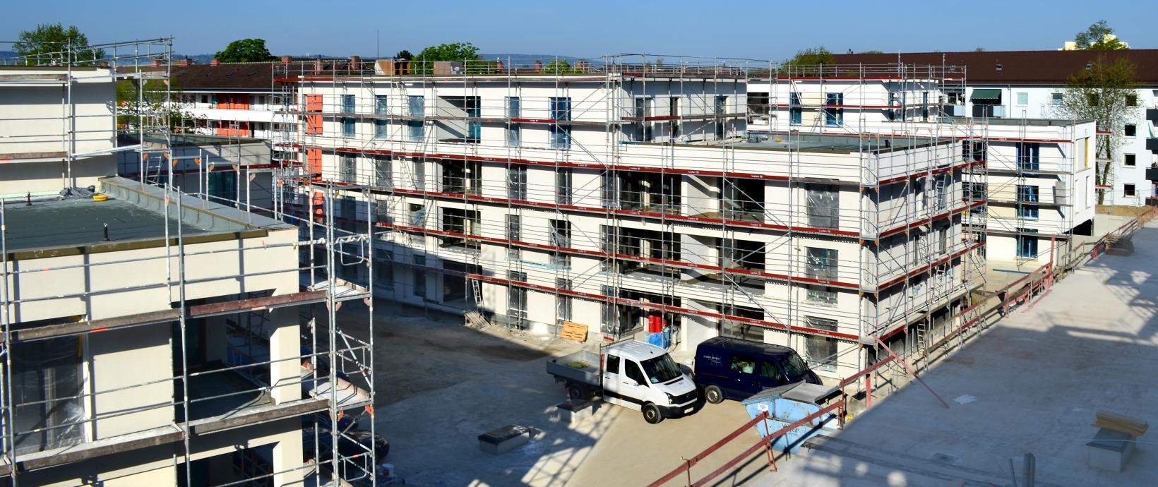 Im Bau befindliche Wohnhäuser: Zähringer Hof