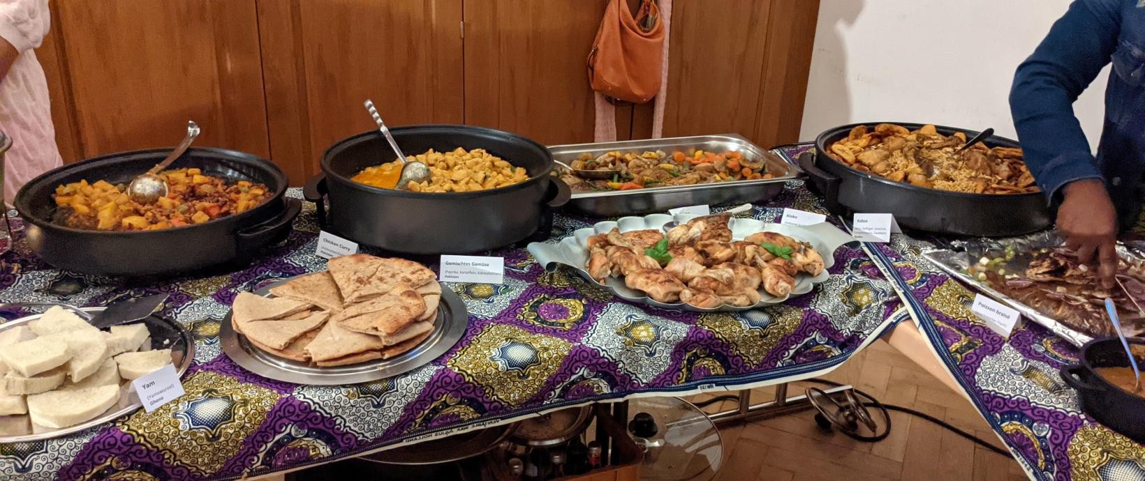 Hausfassade mit Fenstern